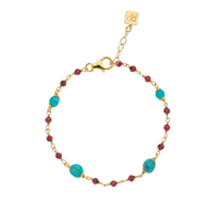 Bracciale Rosso Prezioso Donna in Argento BC 26726CE/SS